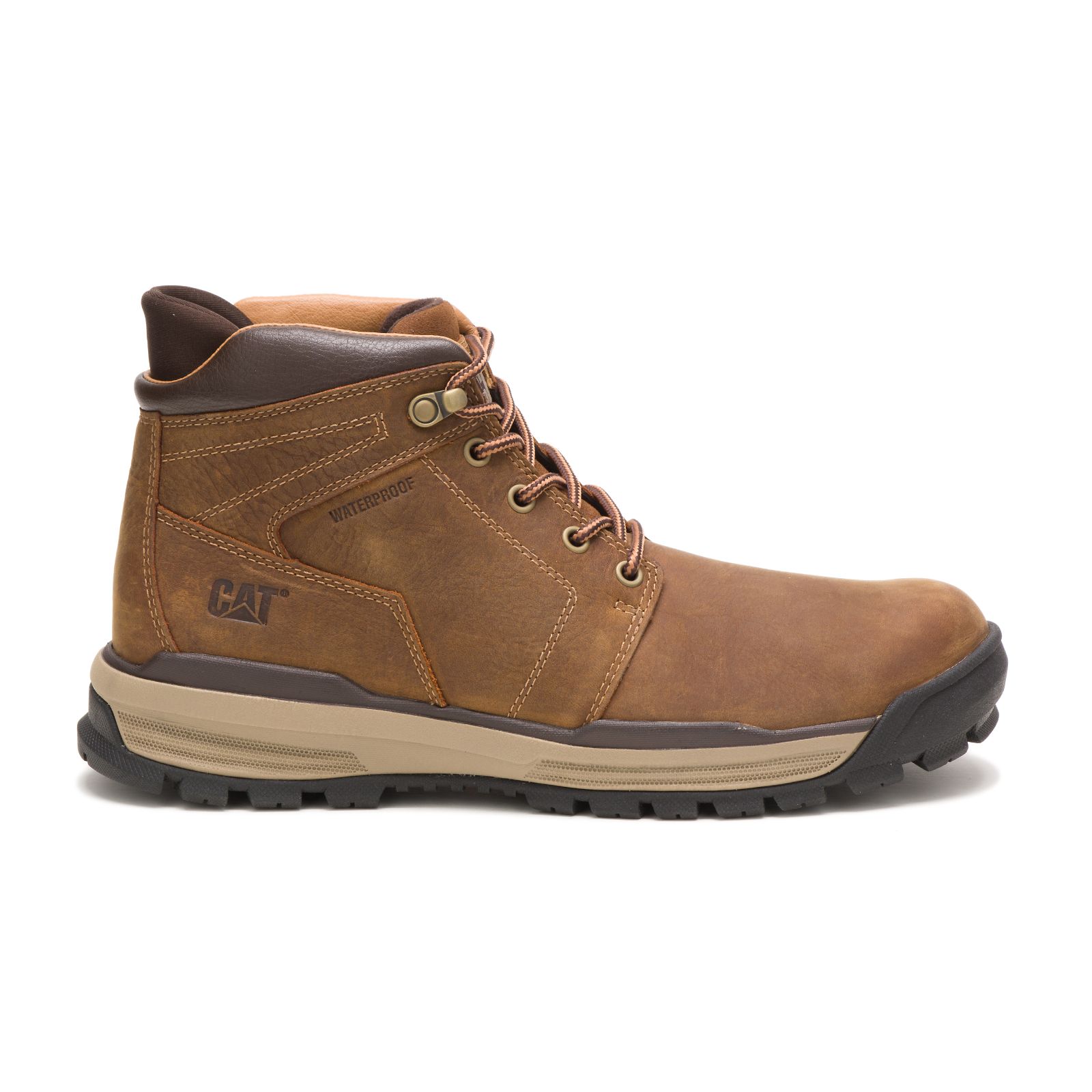 Caterpillar Boots South Africa - Cat Men's Cohesion Ice+ Waterproof Thinsulate™ Casual Boots Brown JO7368142